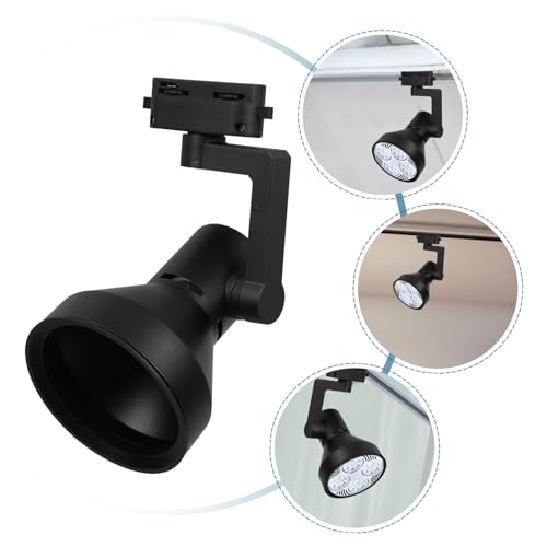 Pantalla para foco LED de hierro negro HANABASS de alta calidad 8