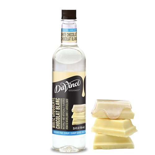 DaVinci Gourmet Sugar-Free White Chocolate Syrup,...