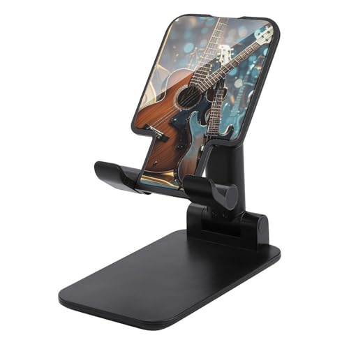 Support de téléphone réglable pour guitare avec bras rotatif et pince universelle robuste