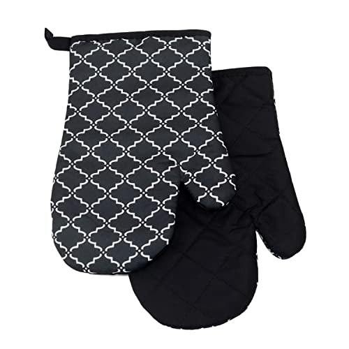 2 TLG. Set Topfhandschuhe mit Magnet Grillhandschuhe Backhandschuhe...