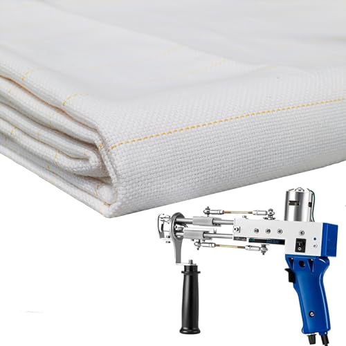 FUNORNAM タフティングクロス バッキングファブリック 基布 裏生地 カーペット ラグ 1ｍ×1.2ｍ [並行輸入品]