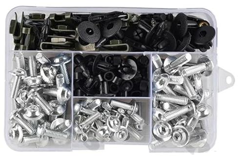 Vis pour M5 et M6 de carénage YZF R1 R15 R25 finition silver