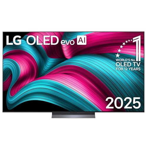 LG OLED77C56 144Hz OLED evo AI Smart 4K TV, 77 Inch Size