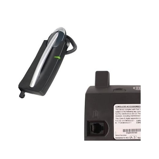 Mitel Cordless (DECT) Headset and Module Bundle - 50005712 - Use with Mitel 5330, 5340 and 5360 Phones - Complete Bundle with All Accessories -