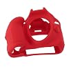 ciciglow Silicone Camera Case, Lightweight Protective Cover with Grip for D3300 D3400 (Red)