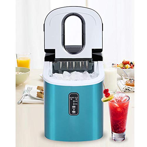 16 kg Desktop Eismaschine Mini Kleine Gewerbliche Haushaltstee Shop Bar Vollautomatische Eismaschine, Standalone… – Bild 6