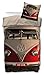 Produktbild VW Volkswagen Bulli Bettwäsche T1 Rot 135 cm x 200 cm + 80 cm x 80 cm 100% Baumwolle Renforcé-Linon-Qualität VW-Bus Oldtimer Retro Typ 2 T2 T3 Camper Van mit Reißverschluss Deutsche Größe 049