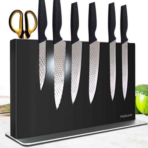 Magnetic Knife Block Stand for Kitchen Countertop