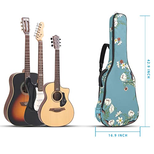 Housse de transport étanche pour guitare avec bandoulière réglable Motif géométrique triangle Noir et doré, Multicolore… - Les Beatles, Paul McCartney, John Lennon, RIngo Starr, George Harrison Housse de transport étanche pour guitare avec bandoulière réglable Motif géométrique triangle Noir et doré, Multicolore… – Image 6