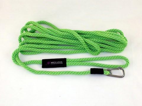 Soft Lines PSW10650LIMEGREEN Floating Dog Swim Snap Leashes 0.37 in. Diameter by 50 Ft. - Lime Green