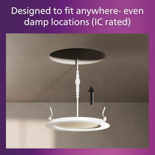 PHILIPS LED 60W Slim 6-inch Canless Downlight, 12-Pack - image 7
