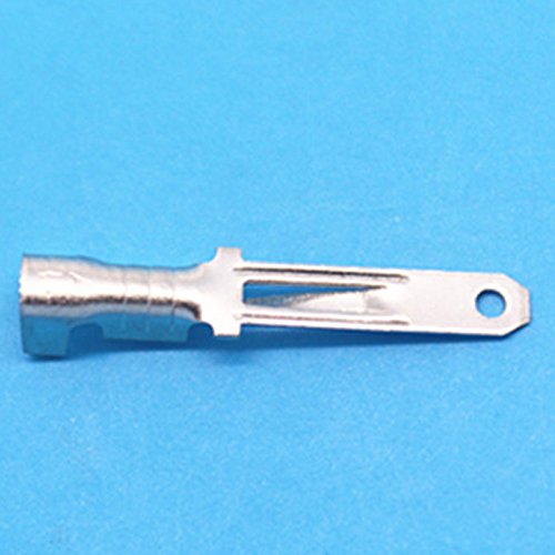 Gimax 1pack 2.8 Male Female Spade Cable Wire Terminals Square Insert for 2.8mm Connectors (5000pieces)