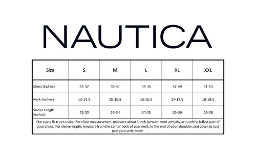 Nautica Men's Lightweight Windbreaker Stretch Athletic Outdoor Full Zip Bomber Golf Jacket, Arctic #TOP3