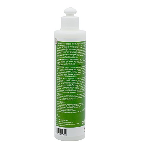 Griffus Vou De Coco Creme Para Pentear Cosméticos Multicor 420 Ml