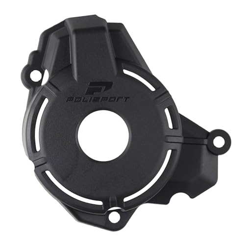 Protection de carter POLISPORT 8504800001 premium pour carter de moteur de moto noir