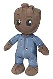 Simba 6315877029 Disney Marvel Groot im Schlafanzug, 31cm, Plüschfigur ab den ersten Lebensmonaten