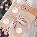 FYSUIMU 1000Pcs Pink Bow Thank You Sticker Watercolor Bowknot Paper Decal Coquette Cute Seal Sticker Label for Bachelorette Party Supplies, 1.5 in