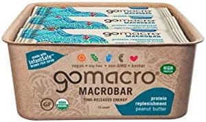 Amazon.com : GoMacro MacroBar Organic Vegan Protein Bars - Peanut ...