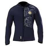 WYYHAA 3XL - Traje de buceo para hombre y mujer, forro polar, 5 mm, neopreno cálido, para invierno, para buceo, esnórquel, navegación, surf