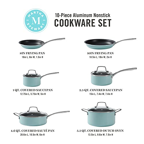 Martha-Stewart-Lockton-Premium-Nonstick-10-Piece-Enamel-Heavy-Gauge-Aluminum-Pots-and-Pans-Cookware-Set-Martha-Blue