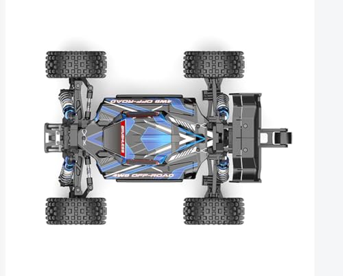 s-idee&reg; 16207 blau RC Car 1:16 Brushless Highspeed Off-Road Truck 65 km/h