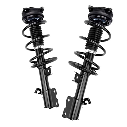 Image of PHILTOP Front Struts for Rogue 2008 2009 2010 2011 2012, Shock Absorber Complete Suspension 1333283L+1333283R, Struts with Coil Spring Assemblies SAA069 2 Pcs