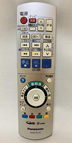 Amazon | パナソニック DVDリモコン EUR7658YC0 | Panasonic