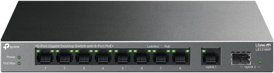TP-Link 8-poorts 2.5 Gigabit Desktop Switch