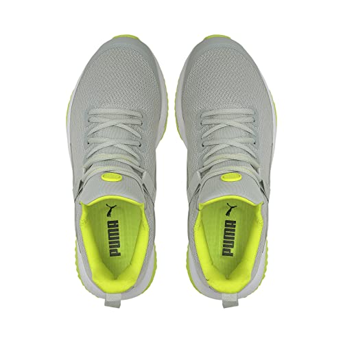 Puma Fusion EVO Men's Golf Spikeless Shoes, 24 Year Color High Rise/Lime Punch, 29.0 cm