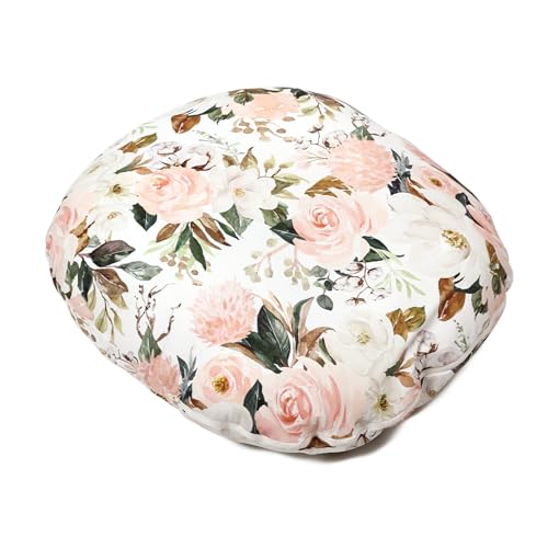Image of EFELIM Nest Pillow with Cotton Cover, Cartoon Lounger Pillow Portable Lightweight Lounger Floor Seat for Home Travel (Rose)