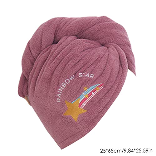 Secagem Cabelo,Envoltório cabelo microfibra | Turbante cabelo seco super absorvente para secar cabel