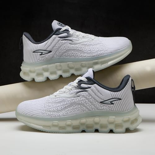 Image of ASIAN Powerplay-29 Men's Running Shoes | Fire-Pattern Design with HexaFlow TPU Sole | Fish-Scale Yarn Upper Shoe | Premium Athletic Sporty Sneakers
