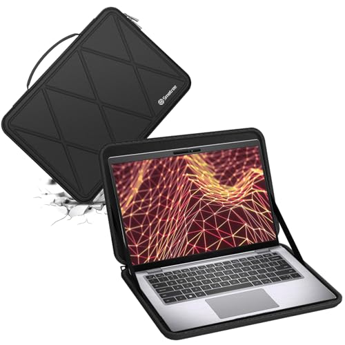 Image of Smatree M50T Hard Protective 14 inch Laptop Case for HP /Lenovo /DELL /ASUS | Compatible for HP OmniBook X /ZBook, Lenovo ThinkPad /Yoga, DELL Pro 14 Plus /Latitude, ASUS ExpertBook /Zenbook (X8042T)