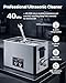 30L Ultrasonic Cleaner - Professional 480W Digital Ultrasonic Cleaning Machine for Carburetors, Parts, Instruments - 40kHz Stainless Steel Industrial Cleaner with Basket