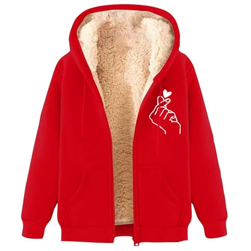 Sudadera con capucha contra el frío invernal de forro polar con cremallera 4