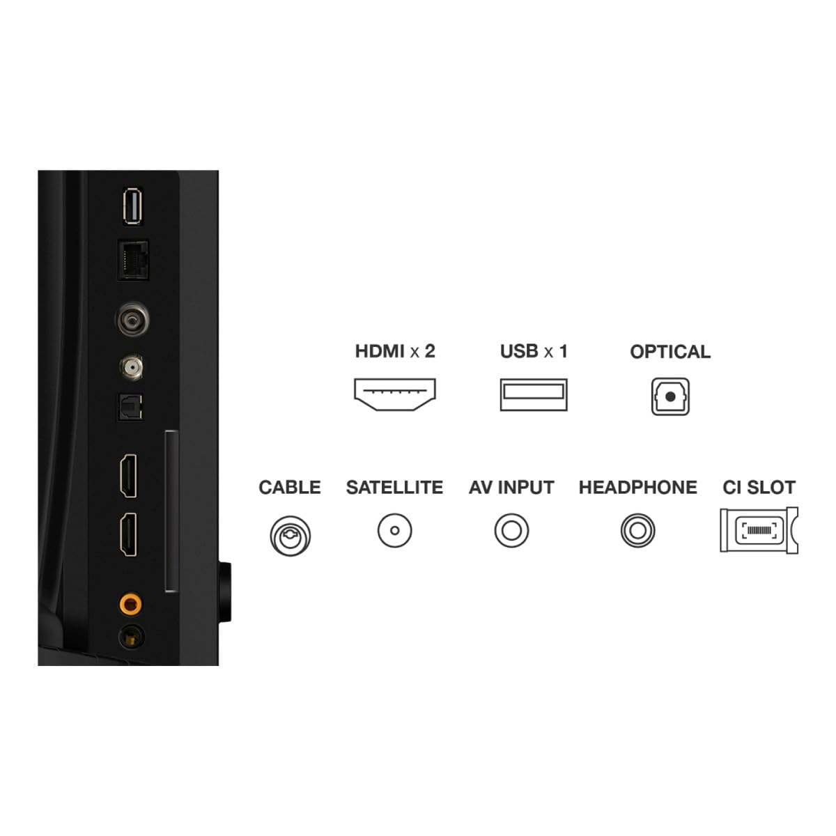 TCL QLED TV 32S5K 32 Full HD Smart TV Google TV Dolby Audio WiFi