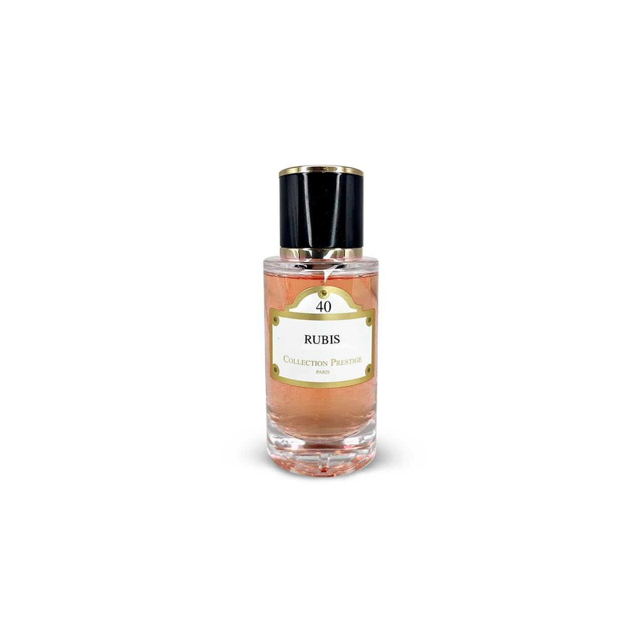 CP Prestige – Rubí #40 – Eau de Parfum Mixte 50 ml – Frutas rojas, rosa y ámbar – Perfume Oriental Floral Elegante e intenso – Larga duración