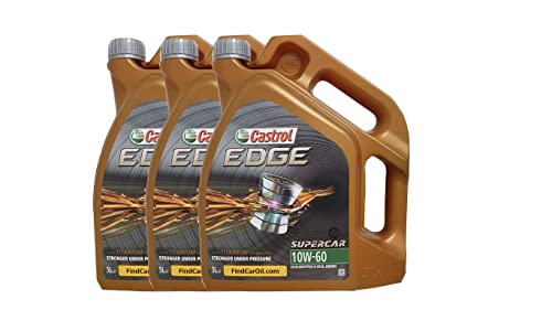 Preisvergleich Produktbild Castrol Edge Supercar 10W-60 3x5 Liter