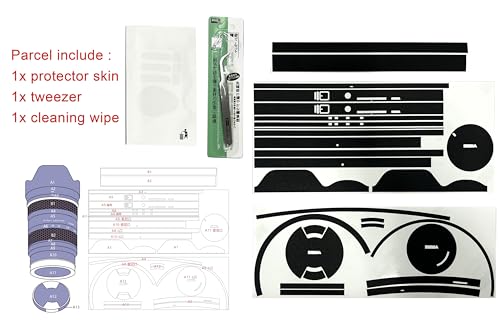Funda Protectora de Vinilo para Lente de Cámara 100 mm f/2.8 Macro GM OSS de Sony – Pegamento Reutilizable, Resistente a Rayones, Agua, Polvo y Aceite (Verde Mamba) miniatura 3
