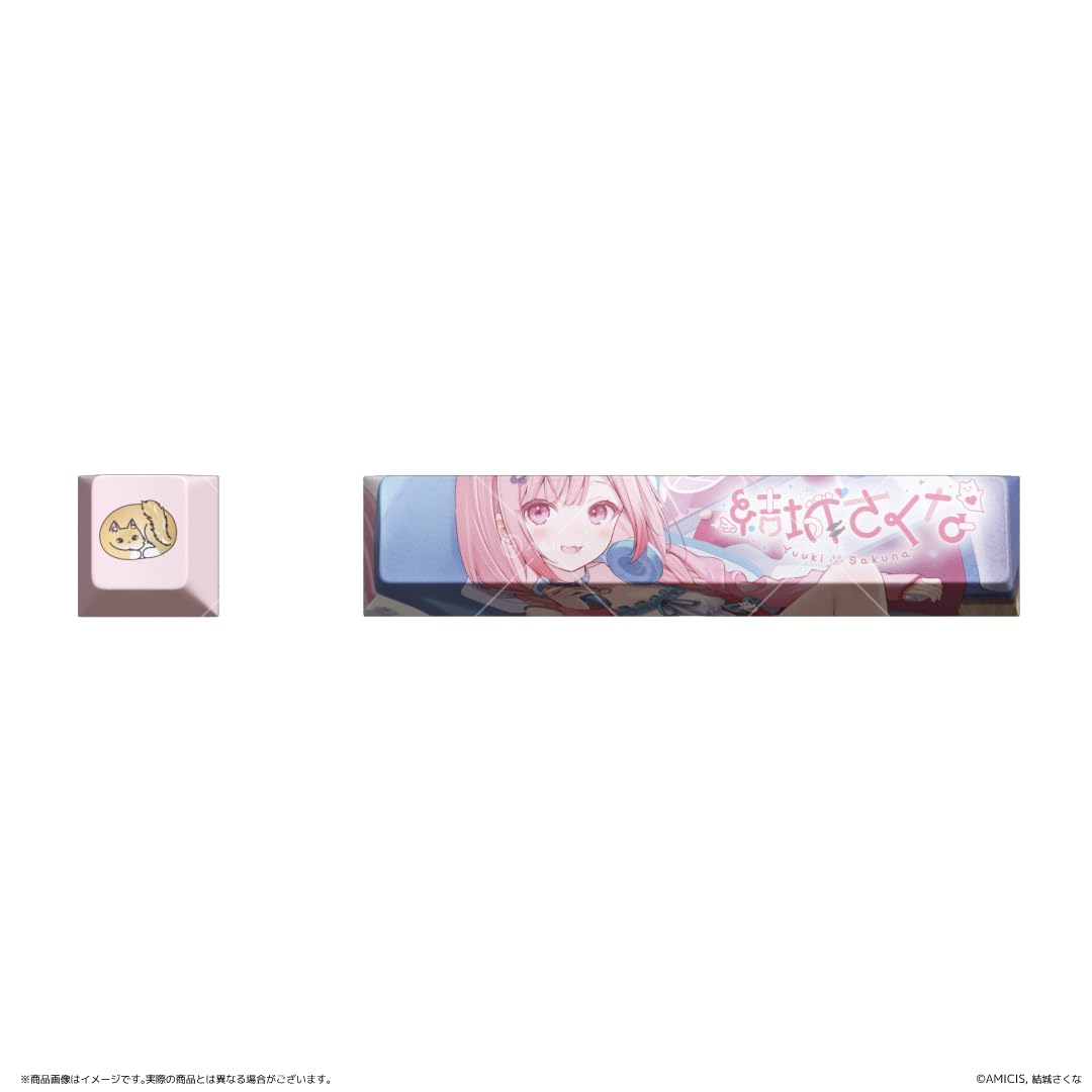 Amazon | 【公式】【結城さくな×AMICIS】ゲーミングキーボード 80HE
