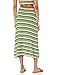 The Drop Women's Lyra Crochet Skirt, Jade Combo, XXS