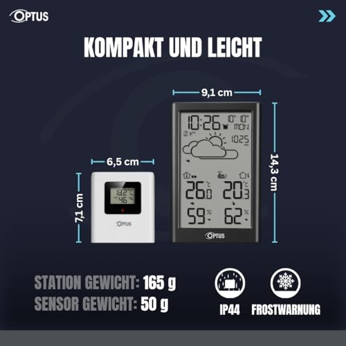 Miniatura 3 de Estación Meteorológica Por Radio Optus Dcf Easy