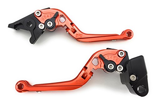 Palancas anodizadas de aluminio CNC para moto Honda VFR Carat y VTEC 1