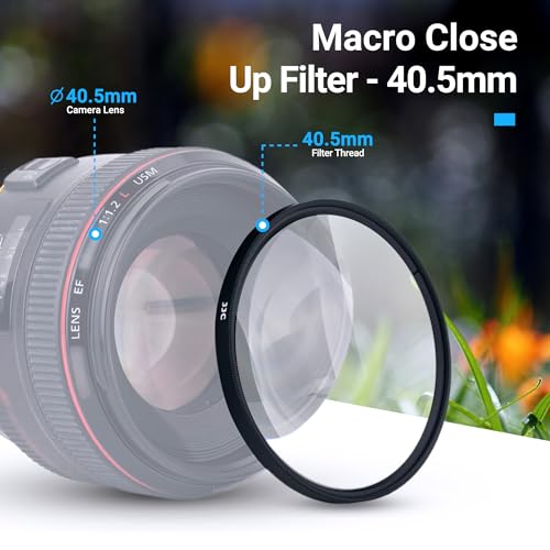 JJC 40.5mm Macro Close-Up Filter Set (+2 +4 +8 +10) with Lens Filter Pouch by JJC - Used condition - Image 7