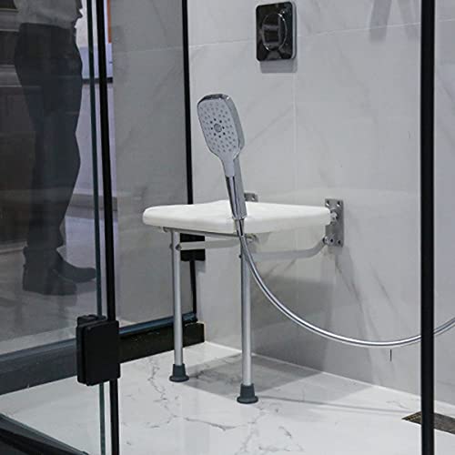 Siège de douche pliable pour douche sécurisée et PMR