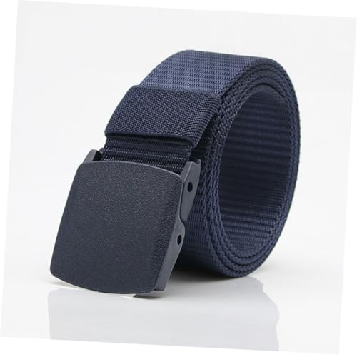 2pcs Nylon Casual Waist Belt Plastic Buckle Adjustable for Jeans and Slack2