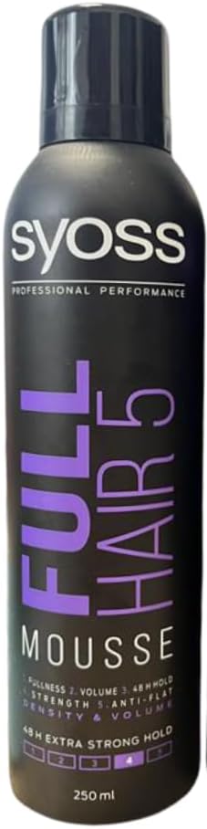 Syoss Full Hair 5 Extra Strong Mousse 250 ml