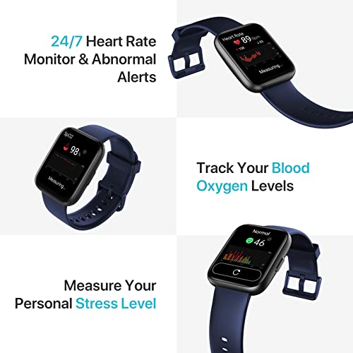 Smart Watch For Men Women - Answer/Make Calls/Quick Text Reply, 1.83" Screen For Android Phones Iphone Samsung Compatible Ip68 Waterproof Smartwatch Fitness Tracker Heart Rate Blood Oxygen Monitor #TOP3