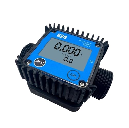 Flow Sensor Meter Digital Pipeline Water Flow 1pcs K24 Digital Fuel Flowmeter Flow Measurement Tool