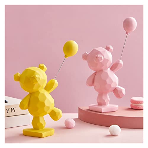 BONOCO Party für Dekorationen, modernes Modell, Tierskulptur, kreative Kunstharz-Statue, Ballon, Heimdekoration, Zubehör, Geschenke, Kunst Wohnen (Farbe: Blau) (Farbe: Blau)